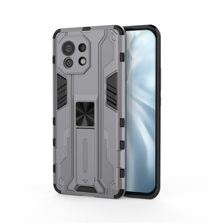 Supersonic PC + TPU Shock-proof Protective Case with Holder, For Xiaomi Mi 10S, For Xiaomi Mi 11