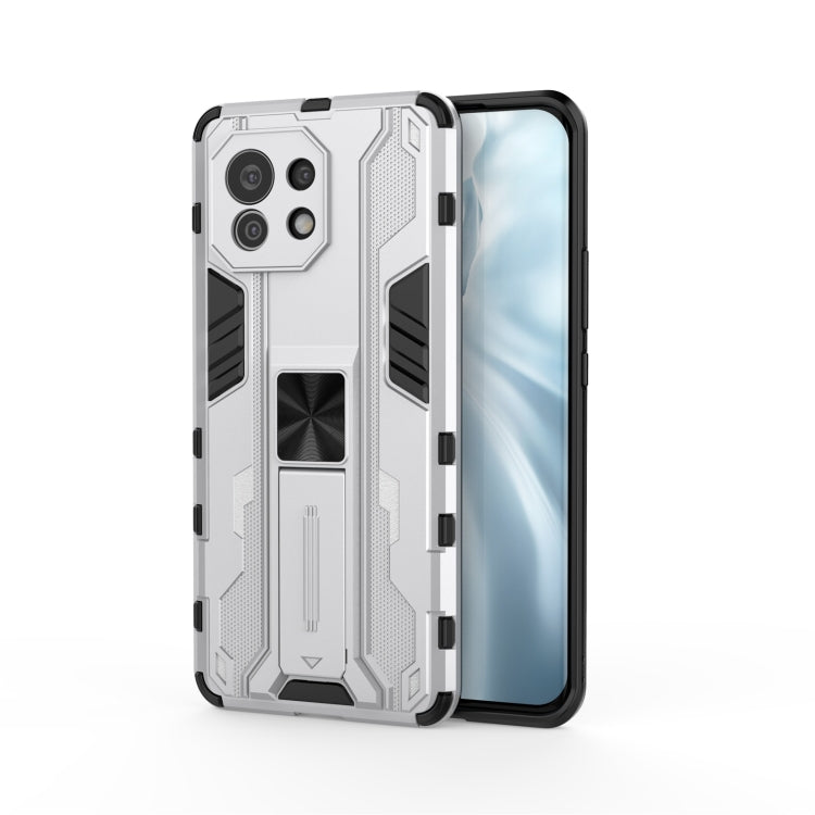 Supersonic PC + TPU Shock-proof Protective Case with Holder, For Xiaomi Mi 10S, For Xiaomi Mi 11