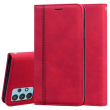 Load image into Gallery viewer, Frosted Business Magnetic Horizontal Flip PU Leather Case with Holder &amp; Card Slot &amp; Lanyard, For Samsung Galaxy A02 (EU Version), For Samsung Galaxy A12 5G, For Samsung Galaxy A32 4G, For Samsung Galaxy A32 5G, For Samsung Galaxy A42 5G                ...