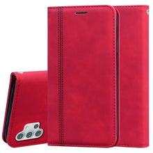 Load image into Gallery viewer, Frosted Business Magnetic Horizontal Flip PU Leather Case with Holder &amp; Card Slot &amp; Lanyard, For Samsung Galaxy A02 (EU Version), For Samsung Galaxy A12 5G, For Samsung Galaxy A32 4G, For Samsung Galaxy A32 5G, For Samsung Galaxy A42 5G                ...