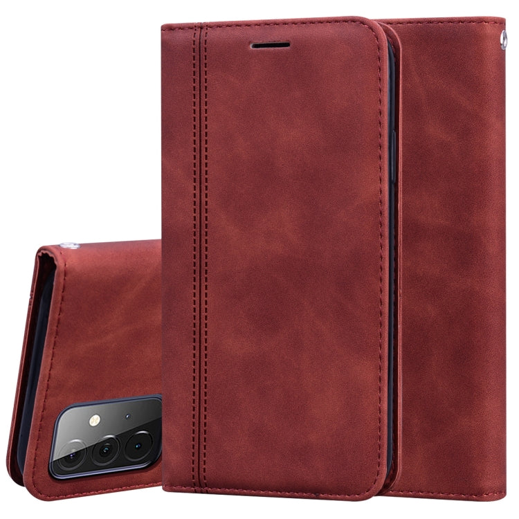 Frosted Business Magnetic Horizontal Flip PU Leather Case with Holder & Card Slot & Lanyard, For Samsung Galaxy A02 (EU Version), For Samsung Galaxy A12 5G, For Samsung Galaxy A32 4G, For Samsung Galaxy A32 5G, For Samsung Galaxy A42 5G                ...