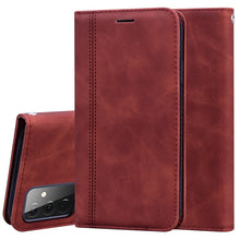Load image into Gallery viewer, Frosted Business Magnetic Horizontal Flip PU Leather Case with Holder &amp; Card Slot &amp; Lanyard, For Samsung Galaxy A02 (EU Version), For Samsung Galaxy A12 5G, For Samsung Galaxy A32 4G, For Samsung Galaxy A32 5G, For Samsung Galaxy A42 5G                ...