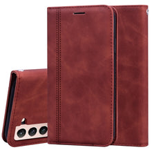 Load image into Gallery viewer, Frosted Business Magnetic Horizontal Flip PU Leather Case with Holder &amp; Card Slot &amp; Lanyard, For Samsung Galaxy A02 (EU Version), For Samsung Galaxy A12 5G, For Samsung Galaxy A32 4G, For Samsung Galaxy A32 5G, For Samsung Galaxy A42 5G                ...