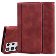 Load image into Gallery viewer, Frosted Business Magnetic Horizontal Flip PU Leather Case with Holder &amp; Card Slot &amp; Lanyard, For Samsung Galaxy A02 (EU Version), For Samsung Galaxy A12 5G, For Samsung Galaxy A32 4G, For Samsung Galaxy A32 5G, For Samsung Galaxy A42 5G                ...