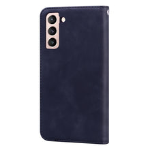 Load image into Gallery viewer, Frosted Business Magnetic Horizontal Flip PU Leather Case with Holder &amp; Card Slot &amp; Lanyard, For Samsung Galaxy S21 5G