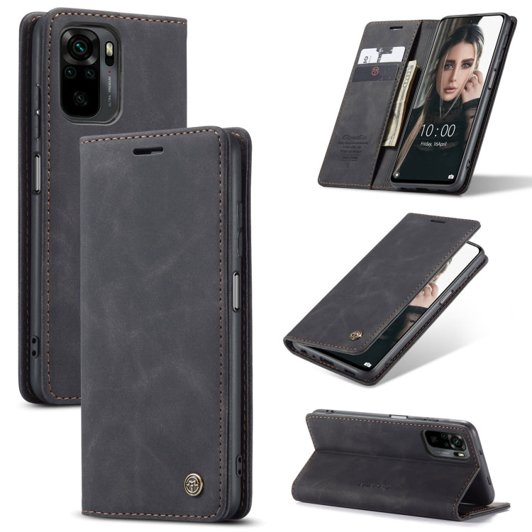CaseMe 013 Multifunctional Horizontal Flip Leather Case with Holder & Card Slot & Wallet, For Xiaomi Redmi Note 10 Pro 4G / Note 10 Pro Max, For Xiaomi Redmi Note 10 4G / Note 10s