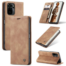 Load image into Gallery viewer, CaseMe 013 Multifunctional Horizontal Flip Leather Case with Holder &amp; Card Slot &amp; Wallet, For Xiaomi Redmi Note 10 Pro 4G / Note 10 Pro Max, For Xiaomi Redmi Note 10 4G / Note 10s