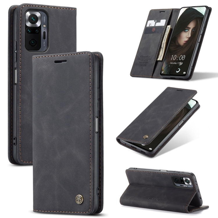 CaseMe 013 Multifunctional Horizontal Flip Leather Case with Holder & Card Slot & Wallet, For Xiaomi Redmi Note 10 Pro 4G / Note 10 Pro Max, For Xiaomi Redmi Note 10 4G / Note 10s