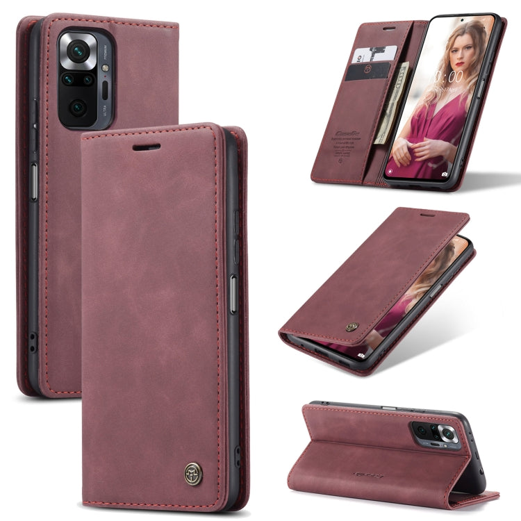 CaseMe 013 Multifunctional Horizontal Flip Leather Case with Holder & Card Slot & Wallet, For Xiaomi Redmi Note 10 Pro 4G / Note 10 Pro Max, For Xiaomi Redmi Note 10 4G / Note 10s