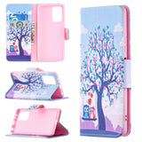 Colored Drawing Pattern Horizontal Flip Leather Case with Holder & Card Slots & Wallet, For Xiaomi Redmi Note 10 Pro