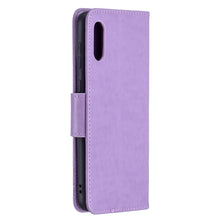 Load image into Gallery viewer, Embossing Two Butterflies Pattern Horizontal Flip PU Leather Case with Holder &amp; Card Slot &amp; Wallet &amp; Lanyard, For Samsung Galaxy A02