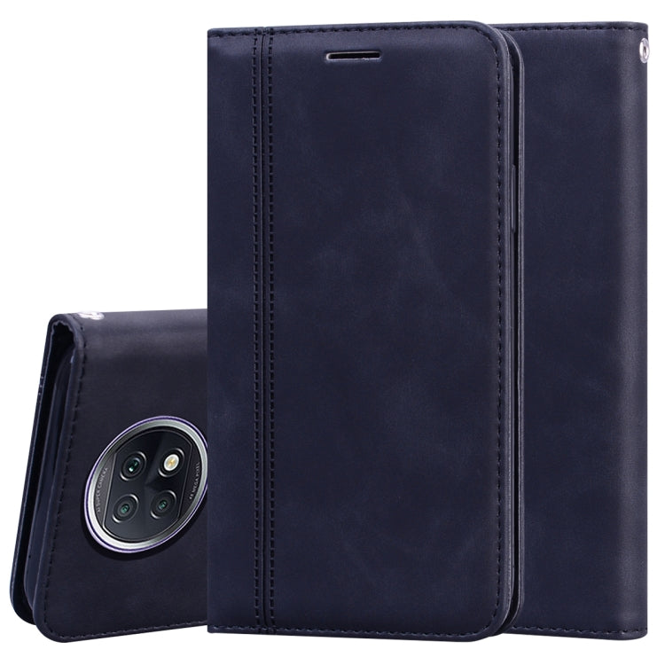 Frosted Business Magnetic Horizontal Flip PU Leather Case with Holder & Card Slot & Lanyard, For Xiaomi Redmi 9T, For Xiaomi Redmi Note 9T, For Xiaomi Redmi Note 10 4G, For Xiaomi Redmi K40 / K40 Pro, For Xiaomi Redmi Note 10 Pro, For Xiaomi Poco M3   ...