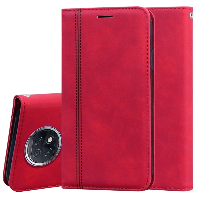 Frosted Business Magnetic Horizontal Flip PU Leather Case with Holder & Card Slot & Lanyard, For Xiaomi Redmi 9T, For Xiaomi Redmi Note 9T, For Xiaomi Redmi Note 10 4G, For Xiaomi Redmi K40 / K40 Pro, For Xiaomi Redmi Note 10 Pro, For Xiaomi Poco M3   ...