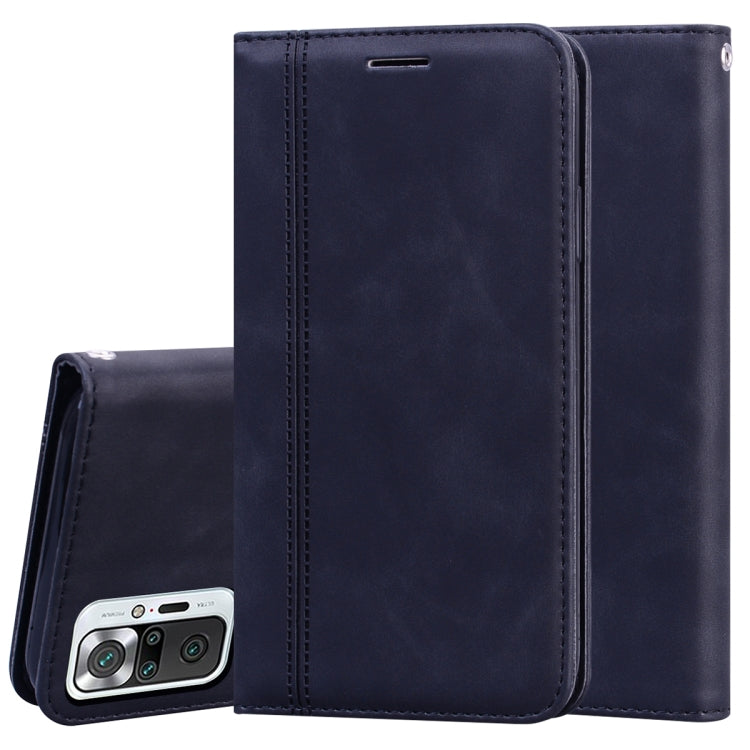 Frosted Business Magnetic Horizontal Flip PU Leather Case with Holder & Card Slot & Lanyard, For Xiaomi Redmi 9T, For Xiaomi Redmi Note 9T, For Xiaomi Redmi Note 10 4G, For Xiaomi Redmi K40 / K40 Pro, For Xiaomi Redmi Note 10 Pro, For Xiaomi Poco M3   ...