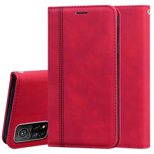 Load image into Gallery viewer, Frosted Business Magnetic Horizontal Flip PU Leather Case with Holder &amp; Card Slot &amp; Lanyard, For Xiaomi Redmi 9T, For Xiaomi Redmi Note 9T, For Xiaomi Redmi Note 10 4G, For Xiaomi Redmi K40 / K40 Pro, For Xiaomi Redmi Note 10 Pro, For Xiaomi Poco M3   ...