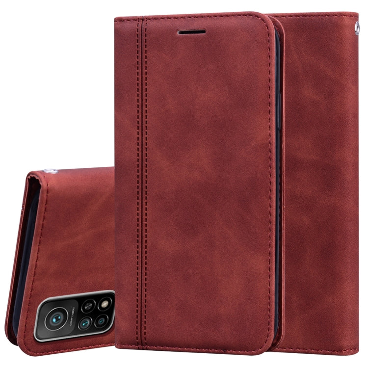 Frosted Business Magnetic Horizontal Flip PU Leather Case with Holder & Card Slot & Lanyard, For Xiaomi Redmi 9T, For Xiaomi Redmi Note 9T, For Xiaomi Redmi Note 10 4G, For Xiaomi Redmi K40 / K40 Pro, For Xiaomi Redmi Note 10 Pro, For Xiaomi Poco M3   ...