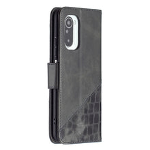 Load image into Gallery viewer, Matching Color Crocodile Texture Horizontal Flip PU Leather Case with Wallet &amp; Holder &amp; Card Slots, For Xiaomi Mi 11i / Poco F3 / Redmi K40