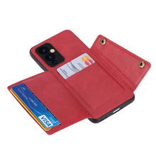 Load image into Gallery viewer, Double Buckle PU + TPU Shockproof Magnetic Protective Case with Card Slot &amp; Holder, For OnePlus 9, For OnePlus 9 Pro, For Xiaomi Redmi K40, For Xiaomi Redmi Note 9 4G, For Xiaomi Redmi Note 10, For Samsung Galaxy A32 4G
