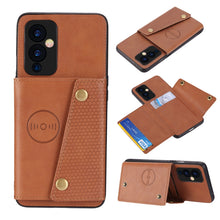 Load image into Gallery viewer, Double Buckle PU + TPU Shockproof Magnetic Protective Case with Card Slot &amp; Holder, For OnePlus 9, For OnePlus 9 Pro, For Xiaomi Redmi K40, For Xiaomi Redmi Note 9 4G, For Xiaomi Redmi Note 10, For Samsung Galaxy A32 4G