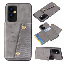 Load image into Gallery viewer, Double Buckle PU + TPU Shockproof Magnetic Protective Case with Card Slot &amp; Holder, For OnePlus 9, For OnePlus 9 Pro, For Xiaomi Redmi K40, For Xiaomi Redmi Note 9 4G, For Xiaomi Redmi Note 10, For Samsung Galaxy A32 4G
