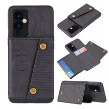 Load image into Gallery viewer, Double Buckle PU + TPU Shockproof Magnetic Protective Case with Card Slot &amp; Holder, For OnePlus 9, For OnePlus 9 Pro, For Xiaomi Redmi K40, For Xiaomi Redmi Note 9 4G, For Xiaomi Redmi Note 10, For Samsung Galaxy A32 4G