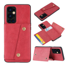 Load image into Gallery viewer, Double Buckle PU + TPU Shockproof Magnetic Protective Case with Card Slot &amp; Holder, For OnePlus 9, For OnePlus 9 Pro, For Xiaomi Redmi K40, For Xiaomi Redmi Note 9 4G, For Xiaomi Redmi Note 10, For Samsung Galaxy A32 4G