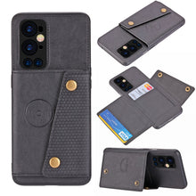 Load image into Gallery viewer, Double Buckle PU + TPU Shockproof Magnetic Protective Case with Card Slot &amp; Holder, For OnePlus 9, For OnePlus 9 Pro, For Xiaomi Redmi K40, For Xiaomi Redmi Note 9 4G, For Xiaomi Redmi Note 10, For Samsung Galaxy A32 4G