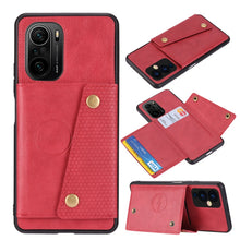 Load image into Gallery viewer, Double Buckle PU + TPU Shockproof Magnetic Protective Case with Card Slot &amp; Holder, For OnePlus 9, For OnePlus 9 Pro, For Xiaomi Redmi K40, For Xiaomi Redmi Note 9 4G, For Xiaomi Redmi Note 10, For Samsung Galaxy A32 4G