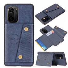 Load image into Gallery viewer, Double Buckle PU + TPU Shockproof Magnetic Protective Case with Card Slot &amp; Holder, For OnePlus 9, For OnePlus 9 Pro, For Xiaomi Redmi K40, For Xiaomi Redmi Note 9 4G, For Xiaomi Redmi Note 10, For Samsung Galaxy A32 4G