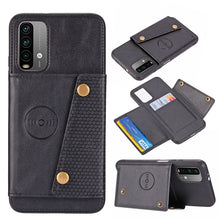 Load image into Gallery viewer, Double Buckle PU + TPU Shockproof Magnetic Protective Case with Card Slot &amp; Holder, For OnePlus 9, For OnePlus 9 Pro, For Xiaomi Redmi K40, For Xiaomi Redmi Note 9 4G, For Xiaomi Redmi Note 10, For Samsung Galaxy A32 4G
