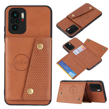 Load image into Gallery viewer, Double Buckle PU + TPU Shockproof Magnetic Protective Case with Card Slot &amp; Holder, For OnePlus 9, For OnePlus 9 Pro, For Xiaomi Redmi K40, For Xiaomi Redmi Note 9 4G, For Xiaomi Redmi Note 10, For Samsung Galaxy A32 4G