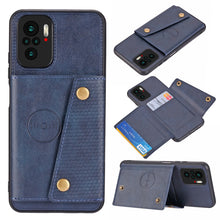Load image into Gallery viewer, Double Buckle PU + TPU Shockproof Magnetic Protective Case with Card Slot &amp; Holder, For OnePlus 9, For OnePlus 9 Pro, For Xiaomi Redmi K40, For Xiaomi Redmi Note 9 4G, For Xiaomi Redmi Note 10, For Samsung Galaxy A32 4G