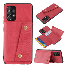 Load image into Gallery viewer, Double Buckle PU + TPU Shockproof Magnetic Protective Case with Card Slot &amp; Holder, For OnePlus 9, For OnePlus 9 Pro, For Xiaomi Redmi K40, For Xiaomi Redmi Note 9 4G, For Xiaomi Redmi Note 10, For Samsung Galaxy A32 4G