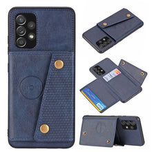 Load image into Gallery viewer, Double Buckle PU + TPU Shockproof Magnetic Protective Case with Card Slot &amp; Holder, For OnePlus 9, For OnePlus 9 Pro, For Xiaomi Redmi K40, For Xiaomi Redmi Note 9 4G, For Xiaomi Redmi Note 10, For Samsung Galaxy A32 4G