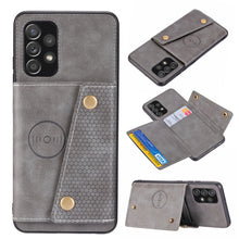 Load image into Gallery viewer, Double Buckle PU + TPU Shockproof Magnetic Protective Case with Card Slot &amp; Holder, For OnePlus 9, For OnePlus 9 Pro, For Xiaomi Redmi K40, For Xiaomi Redmi Note 9 4G, For Xiaomi Redmi Note 10, For Samsung Galaxy A32 4G