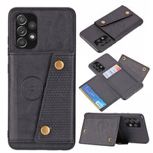 Load image into Gallery viewer, Double Buckle PU + TPU Shockproof Magnetic Protective Case with Card Slot &amp; Holder, For OnePlus 9, For OnePlus 9 Pro, For Xiaomi Redmi K40, For Xiaomi Redmi Note 9 4G, For Xiaomi Redmi Note 10, For Samsung Galaxy A32 4G