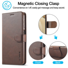 Load image into Gallery viewer, For Samsung Galaxy F62 / M62 LC.IMEEKE Calf Texture Horizontal Flip Leather Case with Holder &amp; Card Slots &amp; Wallet, For Samsung Galaxy F62 / M62