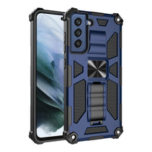 Load image into Gallery viewer, Shockproof TPU + PC Magnetic Protective Case with Holder, For Samsung Galaxy S21 FE