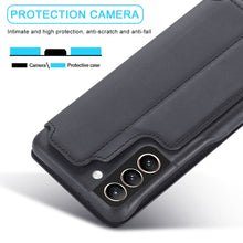 Load image into Gallery viewer, For Samsung Galaxy S21 FE LC.IMEEKE Hon Ancient Series Horizontal Flip Leather Case with Holder &amp; Card Slot, For Samsung Galaxy S21 FE