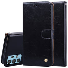 Load image into Gallery viewer, Business Style Oil Wax Texture Horizontal Flip Leather Case with Holder &amp; Card Slots &amp; Wallet, For Samsung Galaxy A12, For Samsung Galaxy A32 4G, For Samsung Galaxy A32 5G, For Samsung Galaxy A42 5G, For Samsung Galaxy A52 5G / 4G                      ...