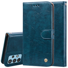 Load image into Gallery viewer, Business Style Oil Wax Texture Horizontal Flip Leather Case with Holder &amp; Card Slots &amp; Wallet, For Samsung Galaxy A12, For Samsung Galaxy A32 4G, For Samsung Galaxy A32 5G, For Samsung Galaxy A42 5G, For Samsung Galaxy A52 5G / 4G                      ...