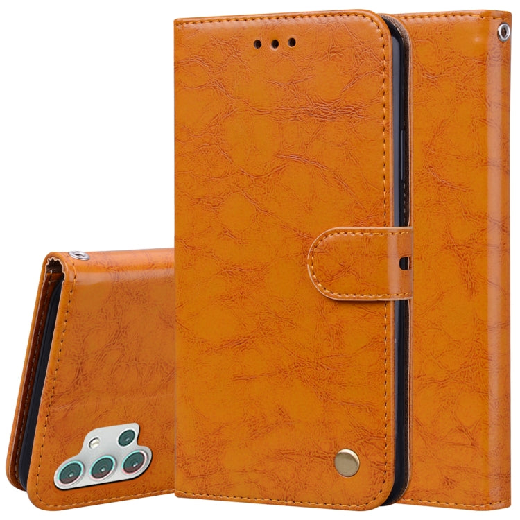 Business Style Oil Wax Texture Horizontal Flip Leather Case with Holder & Card Slots & Wallet, For Samsung Galaxy A12, For Samsung Galaxy A32 4G, For Samsung Galaxy A32 5G, For Samsung Galaxy A42 5G, For Samsung Galaxy A52 5G / 4G                      ...