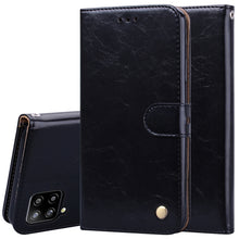 Load image into Gallery viewer, Business Style Oil Wax Texture Horizontal Flip Leather Case with Holder &amp; Card Slots &amp; Wallet, For Samsung Galaxy A12, For Samsung Galaxy A32 4G, For Samsung Galaxy A32 5G, For Samsung Galaxy A42 5G, For Samsung Galaxy A52 5G / 4G                      ...