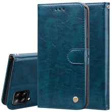 Load image into Gallery viewer, Business Style Oil Wax Texture Horizontal Flip Leather Case with Holder &amp; Card Slots &amp; Wallet, For Samsung Galaxy A12, For Samsung Galaxy A32 4G, For Samsung Galaxy A32 5G, For Samsung Galaxy A42 5G, For Samsung Galaxy A52 5G / 4G                      ...