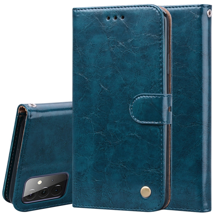 Business Style Oil Wax Texture Horizontal Flip Leather Case with Holder & Card Slots & Wallet, For Samsung Galaxy A12, For Samsung Galaxy A32 4G, For Samsung Galaxy A32 5G, For Samsung Galaxy A42 5G, For Samsung Galaxy A52 5G / 4G                      ...