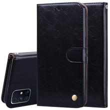 Load image into Gallery viewer, Business Style Oil Wax Texture Horizontal Flip Leather Case with Holder &amp; Card Slots &amp; Wallet, For Samsung Galaxy A12, For Samsung Galaxy A32 4G, For Samsung Galaxy A32 5G, For Samsung Galaxy A42 5G, For Samsung Galaxy A52 5G / 4G                      ...