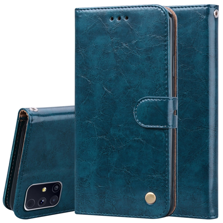 Business Style Oil Wax Texture Horizontal Flip Leather Case with Holder & Card Slots & Wallet, For Samsung Galaxy A12, For Samsung Galaxy A32 4G, For Samsung Galaxy A32 5G, For Samsung Galaxy A42 5G, For Samsung Galaxy A52 5G / 4G                      ...