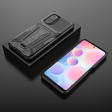 Load image into Gallery viewer, War Chariot Series Armor All-inclusive Shockproof PC + TPU Protective Case with Invisible Holder, For Xiaomi Redmi K40, For Xiaomi Mi Poco X3, For Samsung Galaxy S21 5G, For Xiaomi Mi 10T 5G / 10T Pro 5G