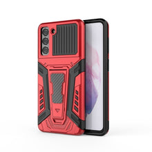 Load image into Gallery viewer, War Chariot Series Armor All-inclusive Shockproof PC + TPU Protective Case with Invisible Holder, For Xiaomi Redmi K40, For Xiaomi Mi Poco X3, For Samsung Galaxy S21 5G, For Xiaomi Mi 10T 5G / 10T Pro 5G
