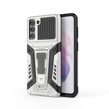 Load image into Gallery viewer, War Chariot Series Armor All-inclusive Shockproof PC + TPU Protective Case with Invisible Holder, For Xiaomi Redmi K40, For Xiaomi Mi Poco X3, For Samsung Galaxy S21 5G, For Xiaomi Mi 10T 5G / 10T Pro 5G